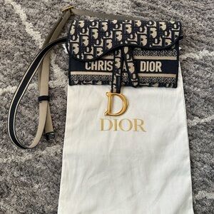 AUTHENTIC Christian Dior Waist Saddle Bag